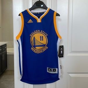 Klay Thompson never been used Warriors jersey. Size - Boys Medium (10/12)